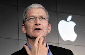 CEO Tim Cook gets his pay cut as Apple's revenue declines for first time  since 2001