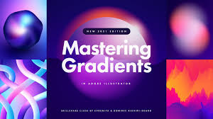 In the properties panel, click the freeform gradient button to change the gradient to a freeform gradient. Mastering Gradients In Adobe Illustrator Evgeniya Dominic Righini Brand Skillshare