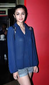 Alia Bhatt Bra Visible in Transparent Shirt Photos - South Indian ...