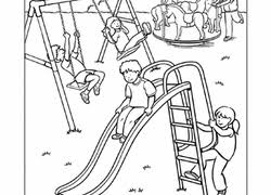 Say blue, take a blue crayon, walk over to one circle and color a small part of the circle. Preschool Places Coloring Pages Printables Education Com