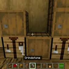 Information about the grindstone block from minecraft, including its item id, spawn commands, crafting recipe, block states and more. Grindstone Minecraft Recipe
