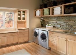 A great small utility room idea is to pack all your storage on the wall above you washing machine so you don't take up any of the limited floor space. 35 Laundry Room Shelving And Storage Ideas For Space Savvy Homes