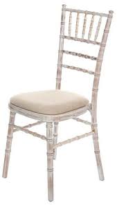 Lime Wash Wooden Tiffany Chair