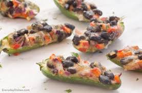Bean And Cheese Jalapeno Poppers Recipe