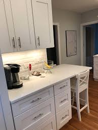 Had 1 small issue that customer service handled by replacing the piece damaged in shipping immediately. Buy Ice White Shaker Assembled Kitchen Cabinets Online