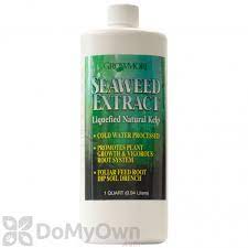 Dilute 1 to 100 for use. Grow More Seaweed Extract