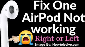 On your device, go to the bluetooth settings (e.,g, on your iphone or ipad, go to settings > bluetooth) and then tap. Airpods Only Playing In One Ear In 2021 Prefer This Solutions