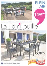 Tous les meubles d'extérieur pour se détendre. Chaise Hesperide Pliante La Foir Fouille Novocom Top