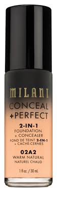 Milani Conceal Perfect 2 In 1 Foundation Concealer Natural