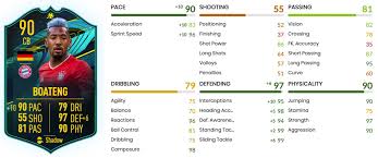 You would normally come across teams with varane and gomez at the back since they are absolutely meta this year. Fifa 21 Die Neue Boateng Karte Ist Extrem Stark So Holt Ihr Sie