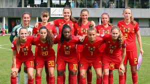 No need to register, buy now! Nouvelle Equipe Wu23 Pour Nos Futures Red Flames Royal Belgian Fa
