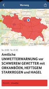 Die letzten sommer zeigten es deutlich, wie wichtig eine unwetterwarnung ist. Freiwillige Feuerwehr Hochdorf Gerade Ging Die Warnapp Nina Notfall Informations Und Nachrichten App Auf Amtliche Unwetterwarnung Vor Schwerem Gewitter Mit Orkanboen Heftigem Starkregen Und Hagel Fur Den Landkreis Esslingen U A Passen Sie