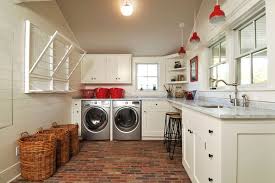 Popular and clever farmhouse laundry room ideas will change how you feel about wash day. Farmhouse Laundry Rooms Country Laundry Room John Hummel
