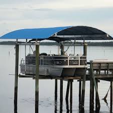 The nautical needle is a local family owned. Waterway Boat Lift Covers Florida S Finest Boat Lift Systems Canopies