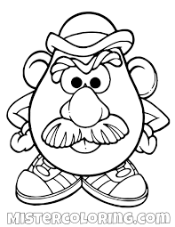 Choose your favorite coloring page and color it in bright colors. Mr Potato Head Mad Toy Story Coloring Page Bilder Zum Ausmalen Ausmalen Lustige Malvorlagen
