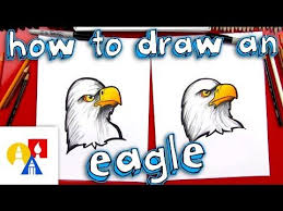 How To Draw An Eagle Eagles Are So Cool Looking And Chuckers Loved Doing This Step By Step Hope Your K Art For Kids Hub Art For Kids Elementary Art Projects