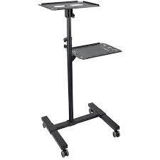 Amazon.com: StarTech.com Mobile Projector and Laptop Stand/Cart - Heavy  Duty Portable Projector Stand (2 Shelves, hold 22lb/10kg each) - Height  Adjustable Rolling Presentation Cart w/Lockable Wheels (ADJPROJCART) :  Office Products