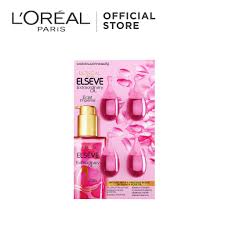Natural oils and professional performance. L Oreal Paris Elseve Extraordinary Oil Pink Droplet 2ml X 4 Hair Treatment Hair Oil Shopee Malaysia