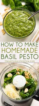 Homemade Pesto Recipe Homemade Pesto Homemade Pesto Recipe Pesto Recipe