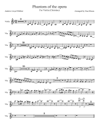 All i ask of you (from the phantom of the opera) cello, viola, violin by andrew lloyd webber. Phantom Of The Opera Violin Part Pdf Violin Sheet Music Free Violin Sheet Music Violin Sheet