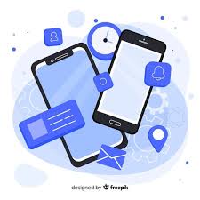 Download Isometric Mobile Phone With Apps And Services For Free App Development Mobile App Development Companies Mobile App Development