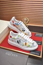 Alexander Mcqueen Graffiti Leather Print Low Top Zalloco Alexander Mcqueen Oversized Sneakers Alexander Mcqueen Sneakers Alexander Mcqueen Sneakers Women