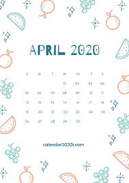 Free download printable yearly calendar 2020 and 2021 ai vector print template, place for photo, company logo or graphics. April 2020 Calendar Wallpapers Hd Background Images Photos Pictures Yl Computing