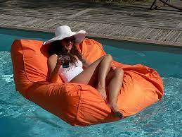 floating armchair by sit in pool pool lounger pool accessories pool chairs