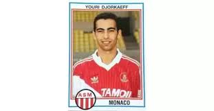 Youri Djorkaeff Monaco Foot 93 En Images France Sticker 140