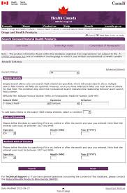 Npn Number Canada