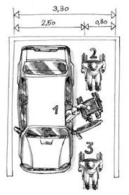 Bhc Neufs Stationnement Automobile Circulaire Projetos De Garagem Garagem Para Carros Banheiro Para Deficientes Fisicos