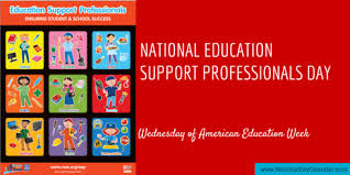 November 19 National Education Support Professionals Day Education Week American Education Week Day