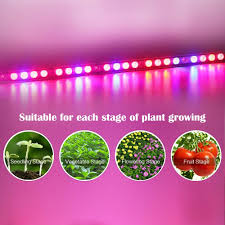 Depending on the nature of the plants being grown, grow lights can be adjusted to meet their requirements of temperature, intensity, wavelength, and distance according to the growth stages such as germination. 108w Waterproof Uv Ir Led Grow Light Bar For Greenhouse Indoor Garden Commercial Plant Veg Flower Growth Stock In Us De Affili Led Grow Lights Led Grow Ir Led