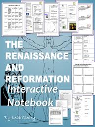 This Is A Complete Interactive Notebook For Unit 5 The Renaissance And The Reformation History Lesson Plans World History Lessons Renaissance And Reformation