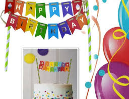 Idee Cadeau Anniversaire Decoration Gateau Happy Birthday Cadeaux