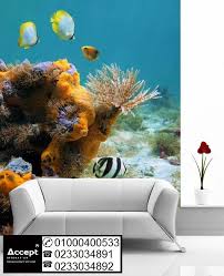 ورق جدران ثلاثي الابعاد ورق حائط 3d تحت البحر متاح حسب المقاس المطلوب قابل للغسيل مقاوم للخدش صديق للبيئه ومقاوم للفطريات تصميم Wallpaper Photo Google Photos