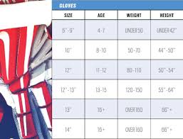 Thorough Hockey Gloves Sizing Chart Football Size Chart