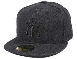 Black Denim New York Yankees Statue Of Liberty 59fifty Fitted Cap By New Era X Mlb Fitted Caps New York Yankees Fitted Baseball Caps