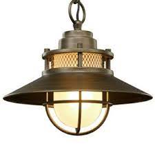 Brightess w8901 indoor outdoor retro black barn lights gooseneck barn lights industrial vintage farmhouse wall lamp led porch light fixtures set of two hardwired finish (2 packs) 4.4 out of 5 stars. Outdoor Pendant Light Fixture Antique Industrial Hanging Bronze Glass Exterior Ebay