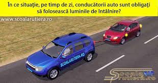 Dec 04 2008 15:58, started by chestia cu farurile aprinse ziua este foarte buna.cand nu era introdusa aceasta lege si eram cu,cumnatul in masina (el sofer) a intrat in depasire si nici el si. Chestionare Auto In Ce SituaÅ£ie Pe Timp De Zi ConducÄƒtorii Auto Sunt ObligaÅ£i SÄƒ FoloseascÄƒ Luminile De Intalnire