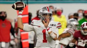 It wasn't when he first arrived in columbus last january—he felt like an outsider, was homesick and contemplated his transfer from georgia. Ohio State Quarterback Justin Fields Declares For Nfl Draft Wkyc Com