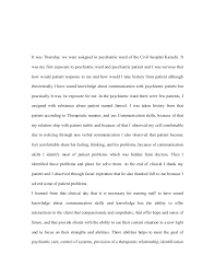 They consisted of jotted notes and mental triggers (personal notes that would remind me of specific things when it came to writing the notes up). Example Reflective Essay Nursing Examples Of Reflective Essays In Nursing