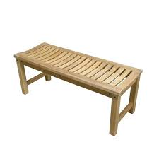 Esszimmerbank agadir aus sheesham massivholz metall ohne lehne. Elegance Gartenbank Ohne Ruckenlehne 100 Cm Zerti Teakoutlet