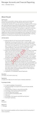 This role will oversee preparation and filing of all insurance statutory rep. Manager Accounts Financial Reporting Jobs 2021 2021 Job Advertisement Pakistan