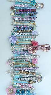 Such Pretty Things Hair Accessories Organizing Hair Accessories Diy Hair Accessories