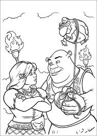 Shrek And Princess Fiona Coloring Page Disney Coloring Pages Cool Coloring Pages Coloring Pages