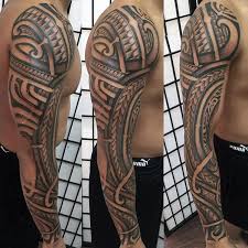 40 Polynesian Sleeve Tattoo Designs For Men Tribal Ink Ideas Tattoo Sleeve Designs Tattoo Designs Men Sleeve Tattoos