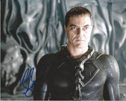 MICHAEL SHANNON SIGNED SUPERMAN MAN OF STEEL 'General Zod' 8X10 PHOTO B  w/COA