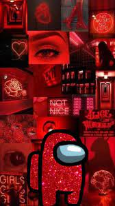 Red Aesthetic Among Us Wallpaper Red Colour Wallpaper Red Wallpaper Dark Red Wallpaper