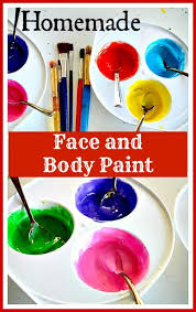 Body paint kids activity | babycenter instructions: Body Paint